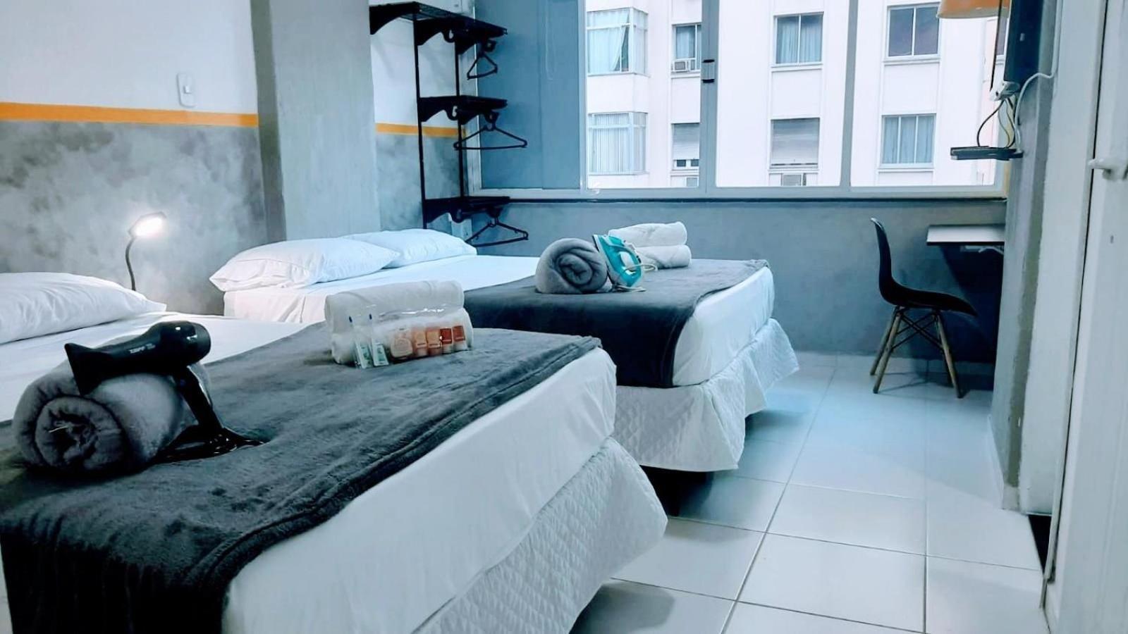 Copacabana Beach - Apartamento Studio A 200M Da Praia De Copacabana 里约热内卢 外观 照片